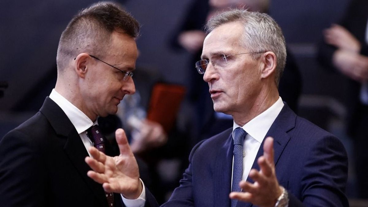 Szijjártó Péter: vörös vonalakat feszeget a NATO, ebben Magyarország nem vesz részt