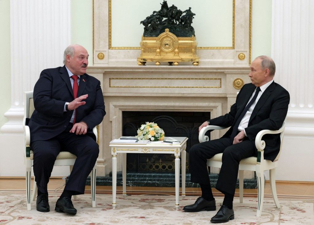 Lukasenka, Putyin, Fehéroroszország, Oroszország, Ukrajna