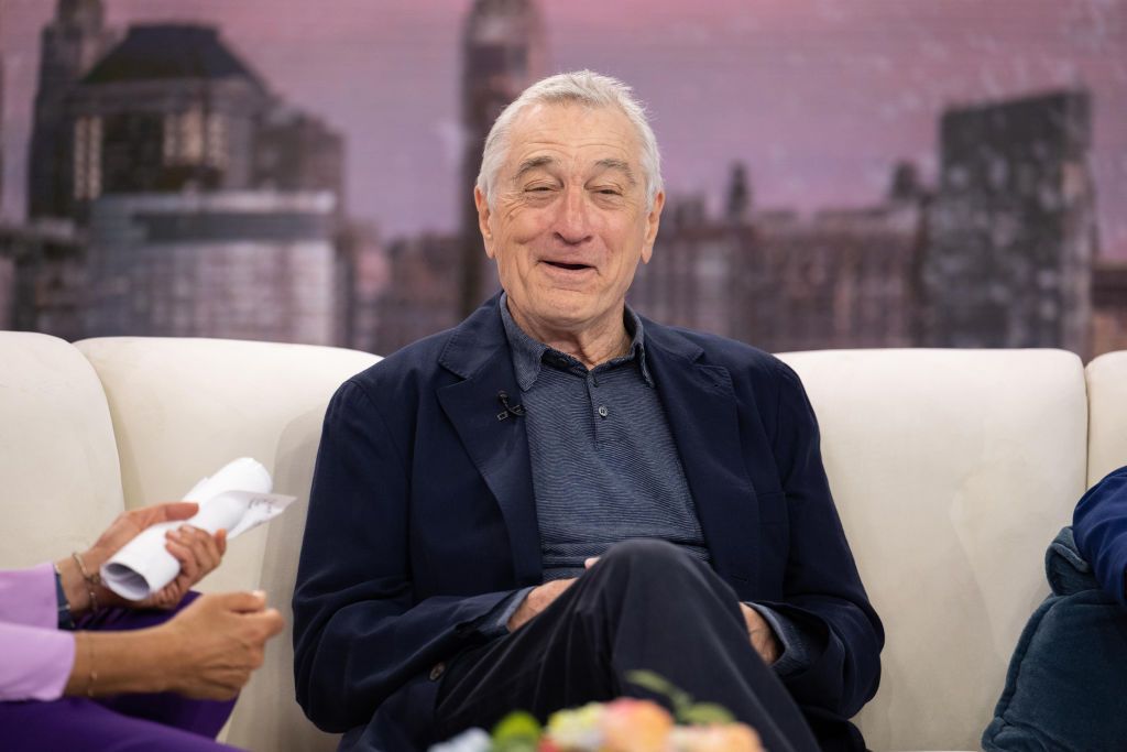 TODAY - Season 72TODAY -- Pictured: Robert De Niro on Thursday, June 1, 2023 -- (Photo by: Nathan Congleton/NBC via Getty Images)