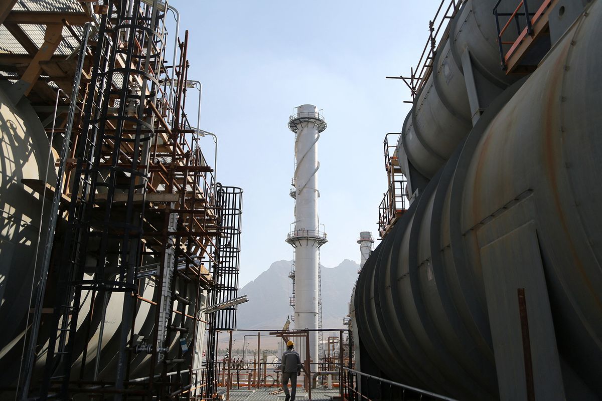 Isfahan Oil and Gas Refinery Company in Iran