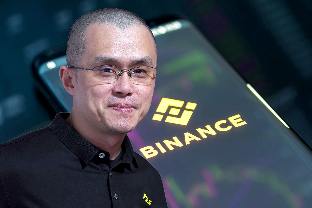 Kyrenia,,Cyprus,-,September,21,,2018:,Binance,Mobile,App,OnKYRENIA, CYPRUS - SEPTEMBER 21, 2018: Binance mobile app on running on smartphone. Binance is a leading cryptocurrency exchange founded by Changpeng Zhao in august 2017.