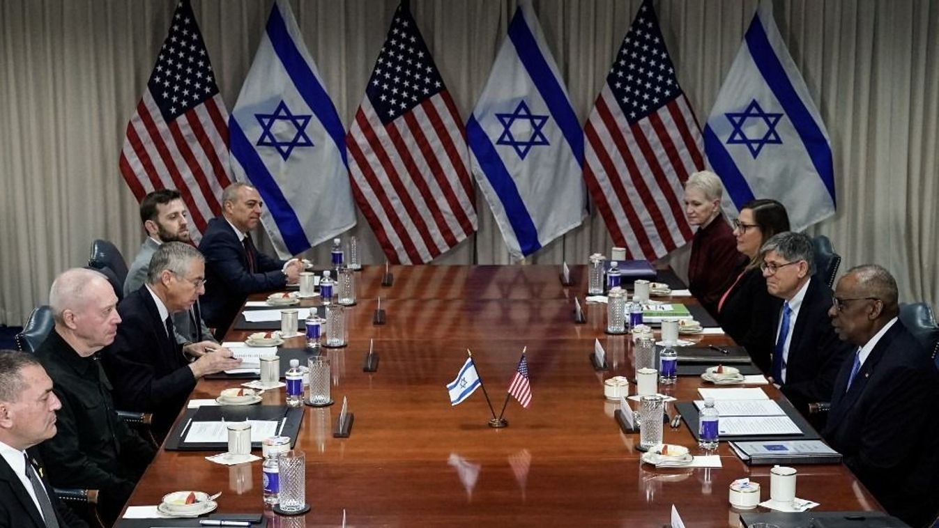 The defense ministers of the United States and Israel discussed Iran's destabilization efforts