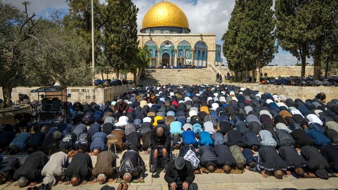 Veszélyes szakaszban a ramadán, pörögnek a letartóztatások a jeruzsálemi Templom-hegyen