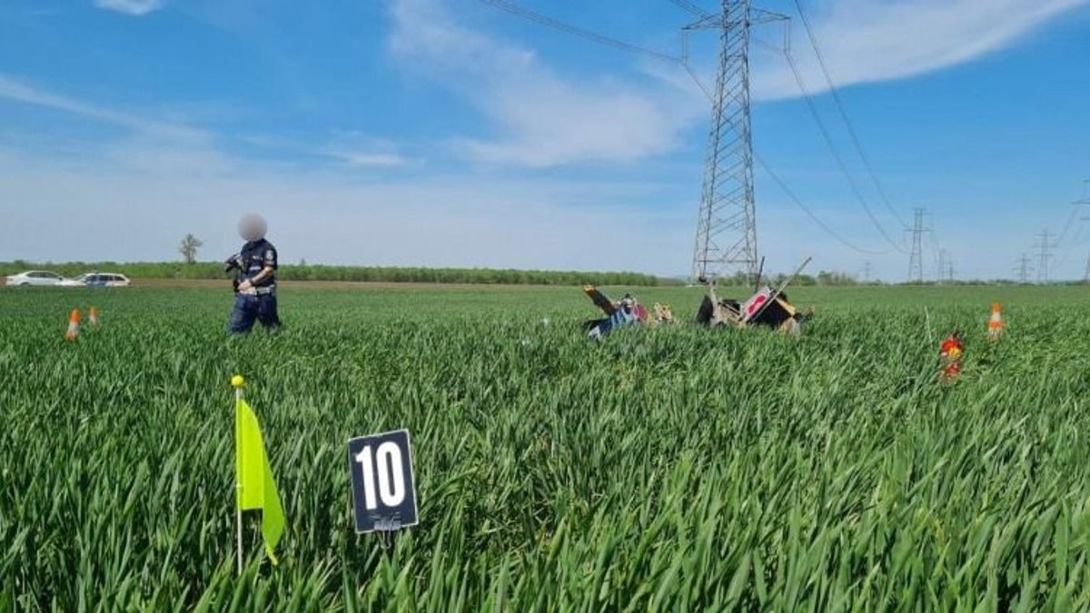 Halálos légi baleset történt Ráckeresztúrnál