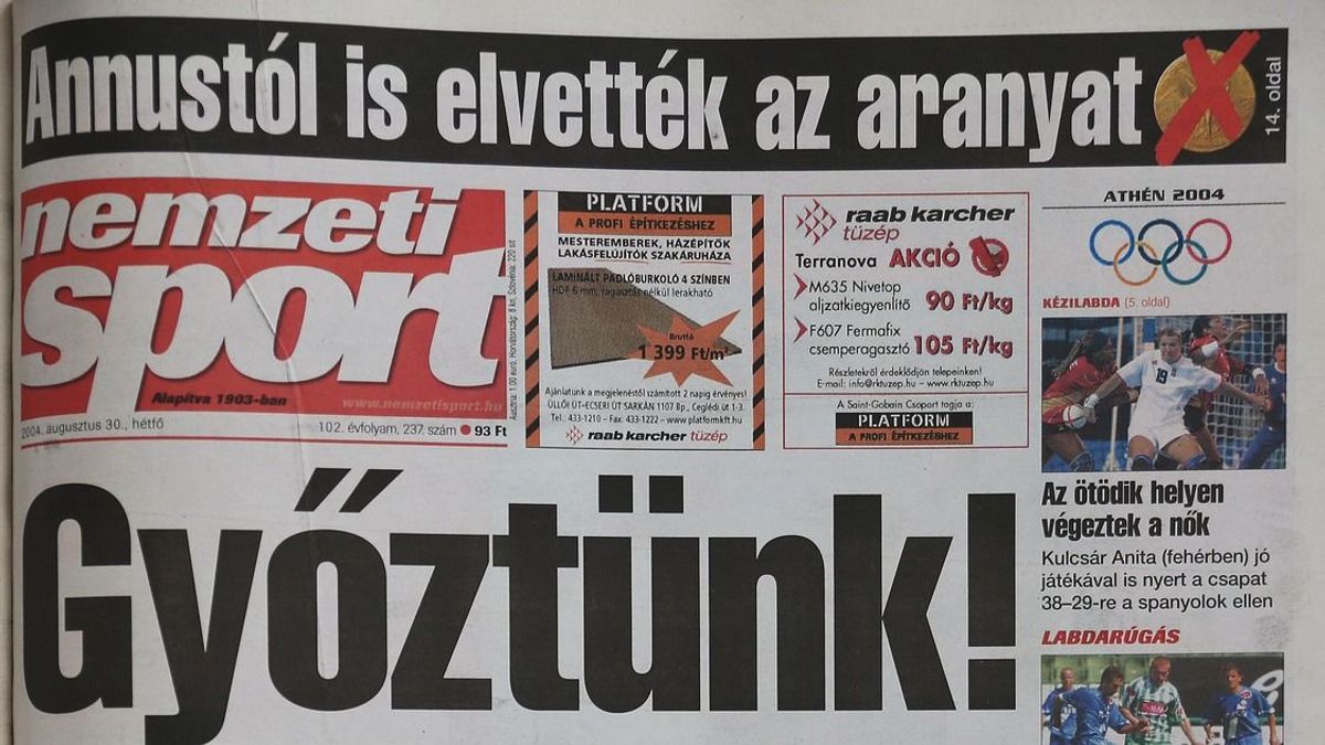 Eldőlt: az MTVA-hoz került a Nemzeti Sport