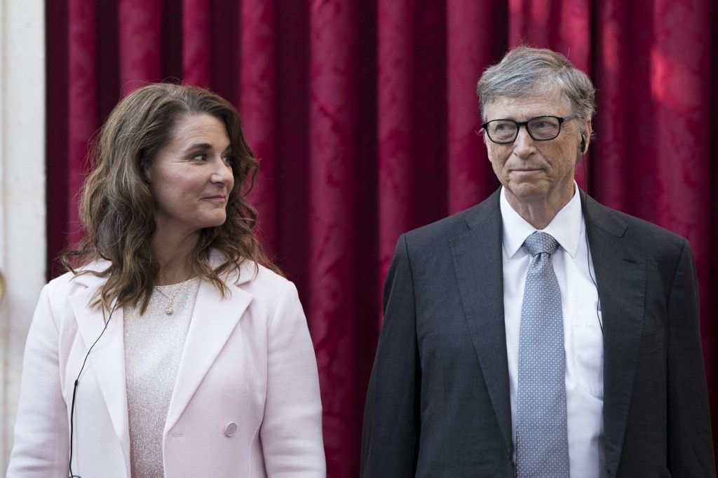 Melinda Gates
Bill Gates
válás
házas