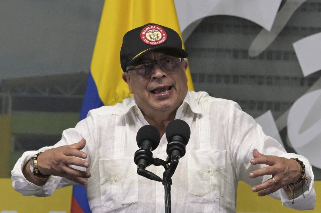 a kolumbiai elnök Gustavo Petro, 