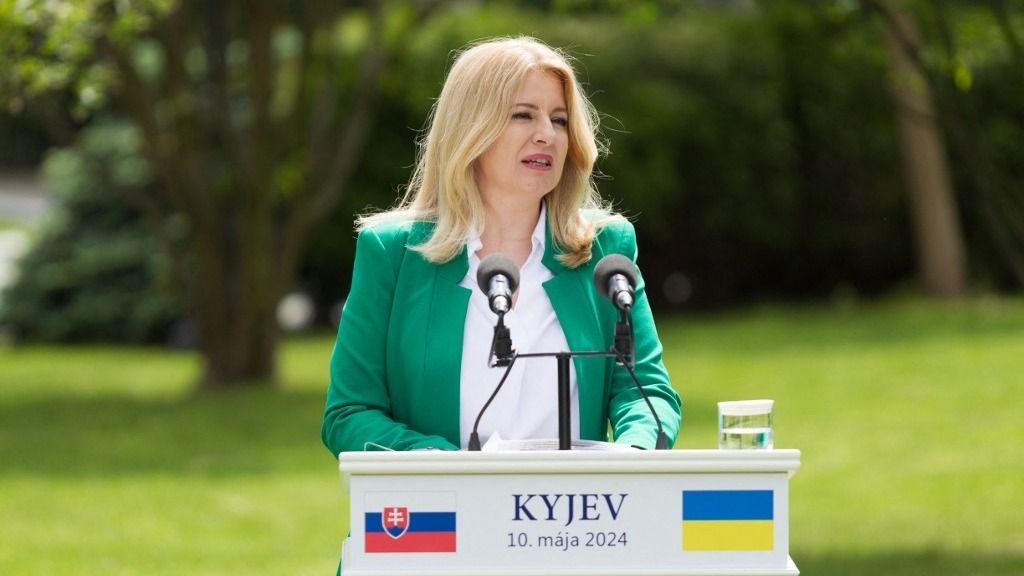 Briefing of Presidents of Ukraine and Slovakia

Zuzana Caputova
