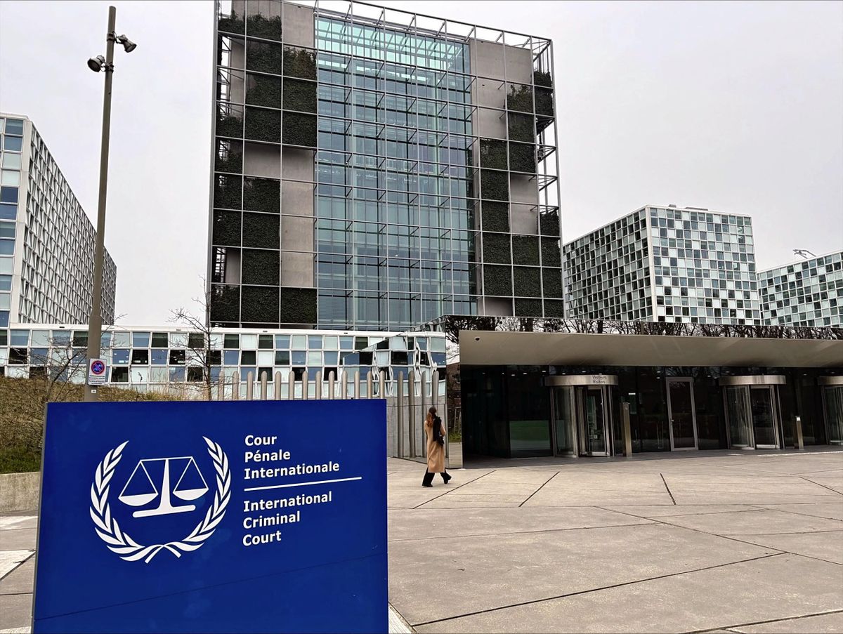 ICC Headquarters in The Hague, a nemzetközi büntetőbíróság hágai székhelye