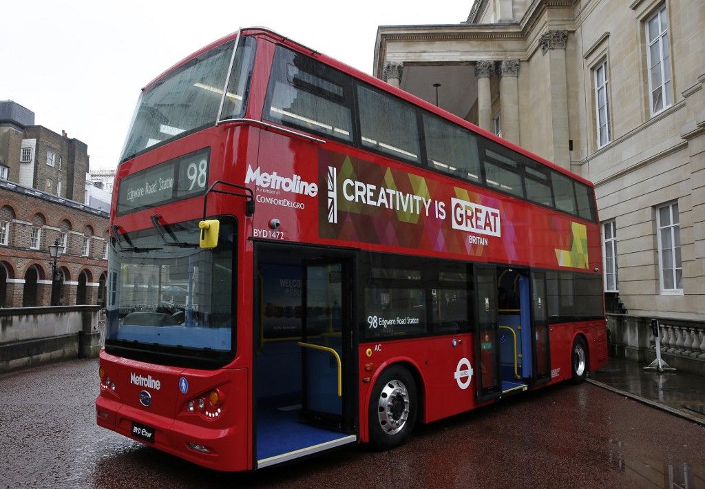 BYD busz New Routemaster
