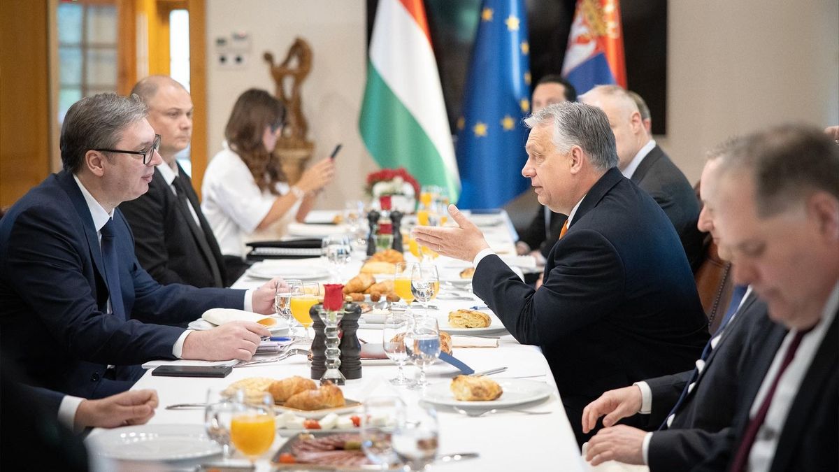 Orbán, Vucic