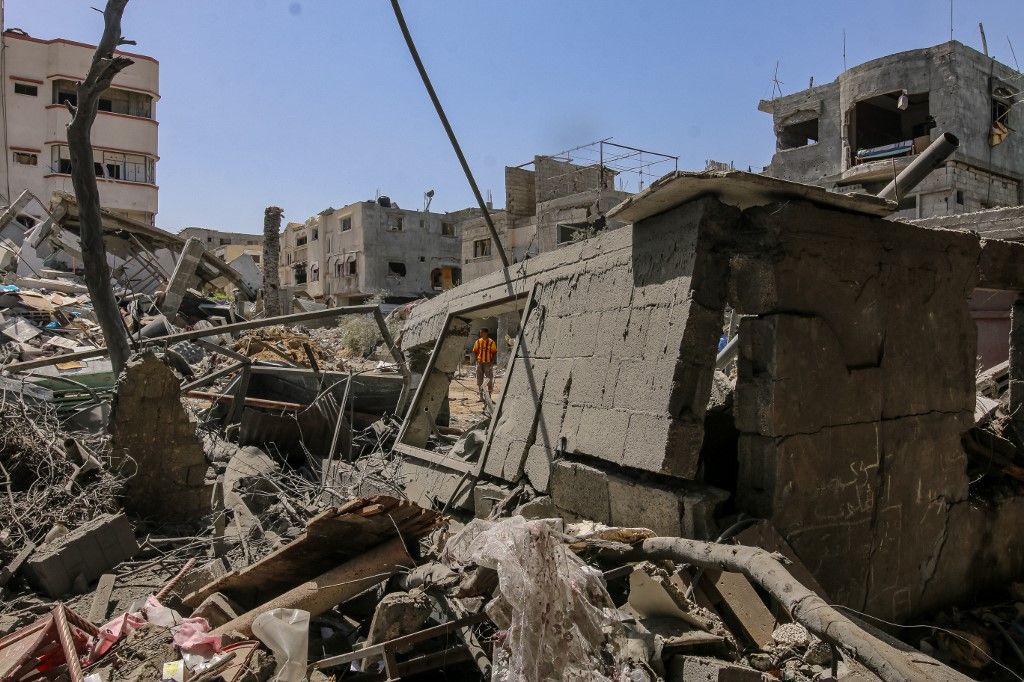 Israeli-Palestinian Conflicts Aftermath in Gaza