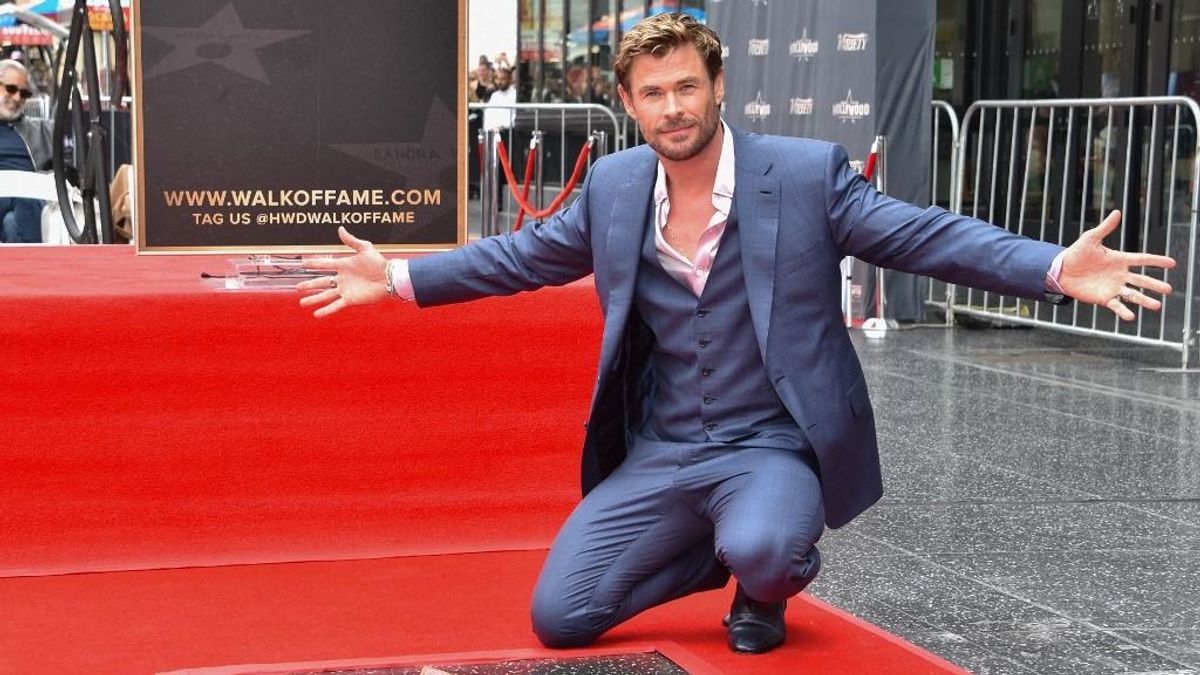 Thor is csillagot kapott a Hollywoodi hírességek sétányán