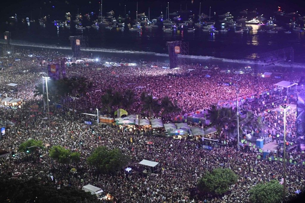 Több mint másfél millió ember ment el Madonna ingyenes riói koncertjére / Fotó: AFP