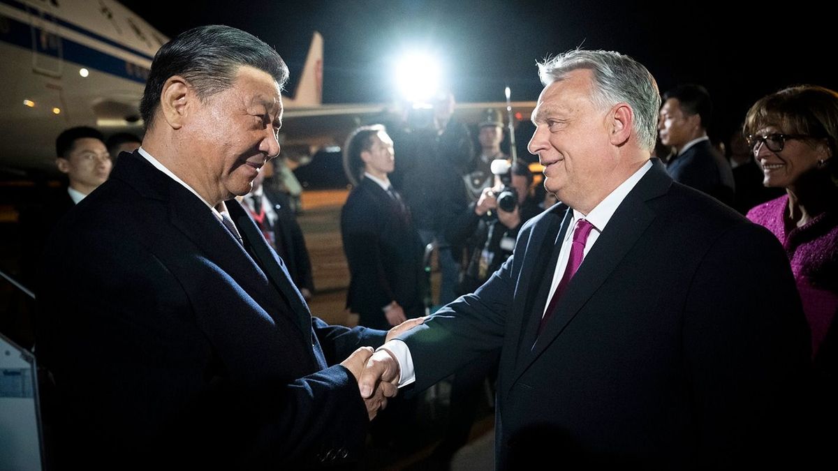Videón Orbán Viktor és Hszi Csin-ping nagy találkozása