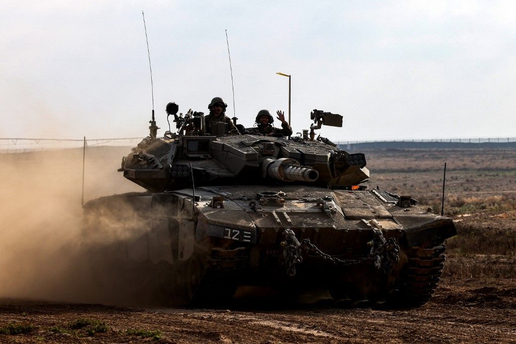 Izrael, Hamász, tank, Israel, Army