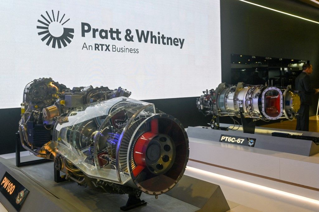 Pratt and Whitney hajtómű
