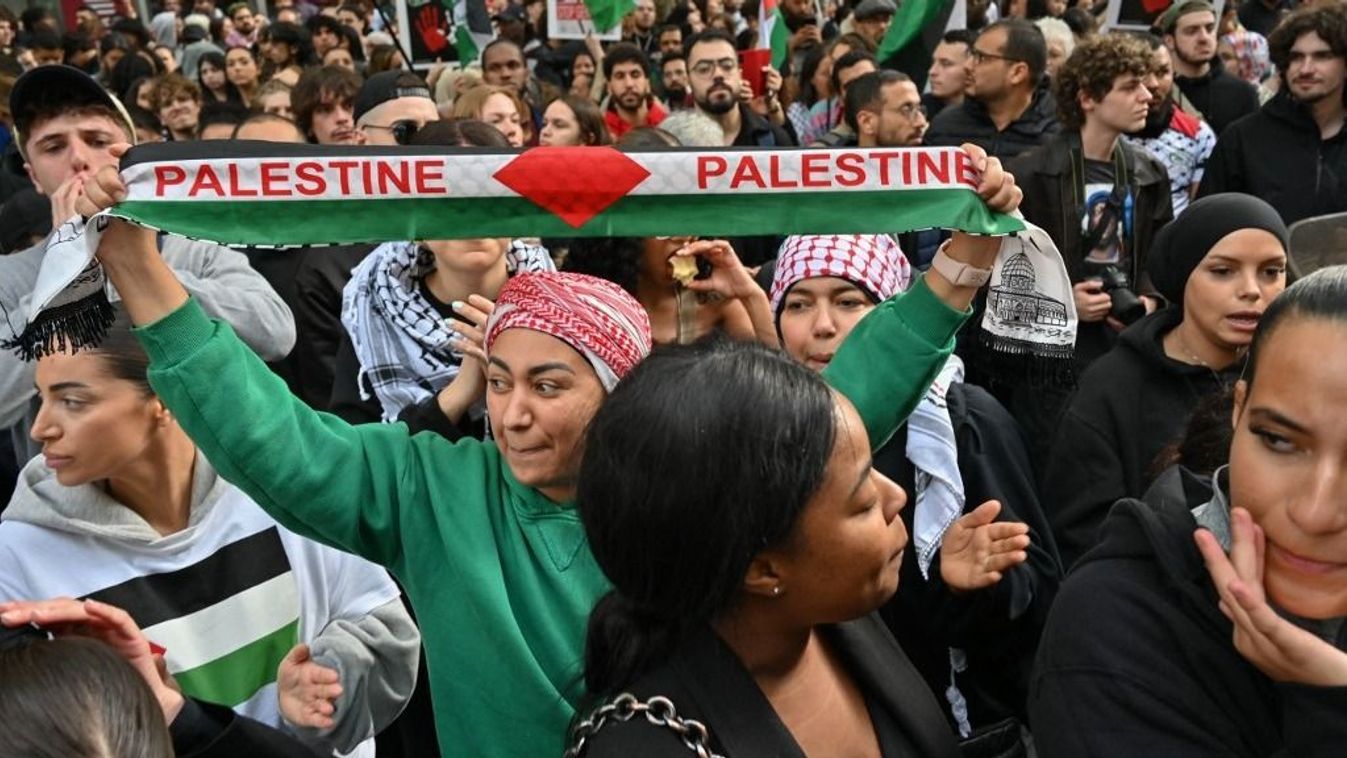 FRANCE - HAMAS-ISRAEL CONFLICT - DEMONSTRATION FOR RAFAH IN PARIS