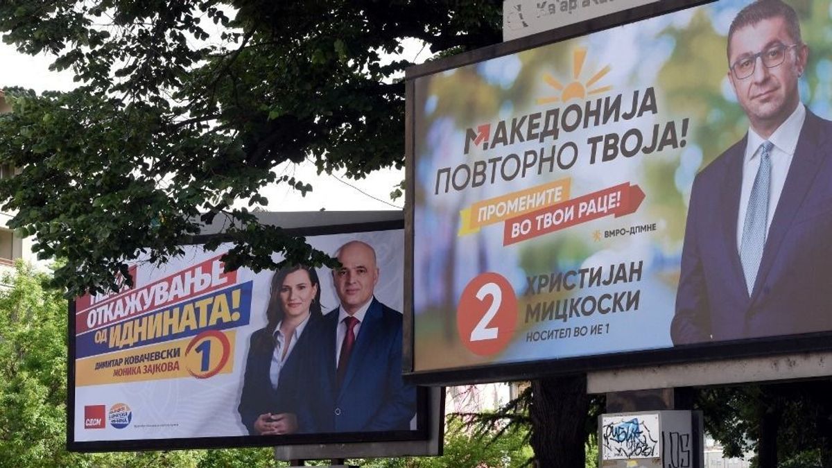 Jobboldali elnökjelölt győzhet Észak-Macedóniában
