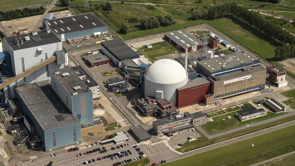 7,August,2017,,Borssele,,The,Netherlands.,Aerial,View,Of,Nuclear