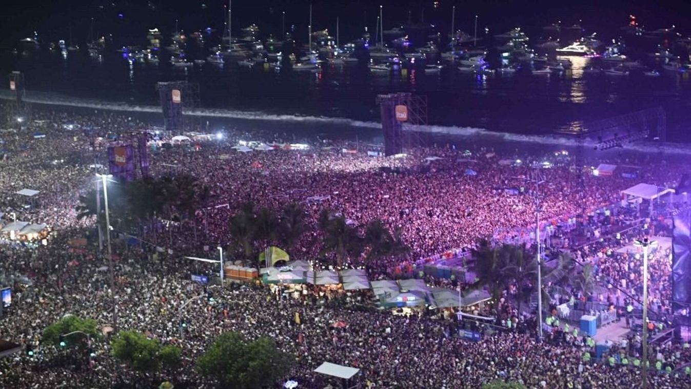 Több mint másfél millióan mentek el Madonna ingyenes riói koncertjére