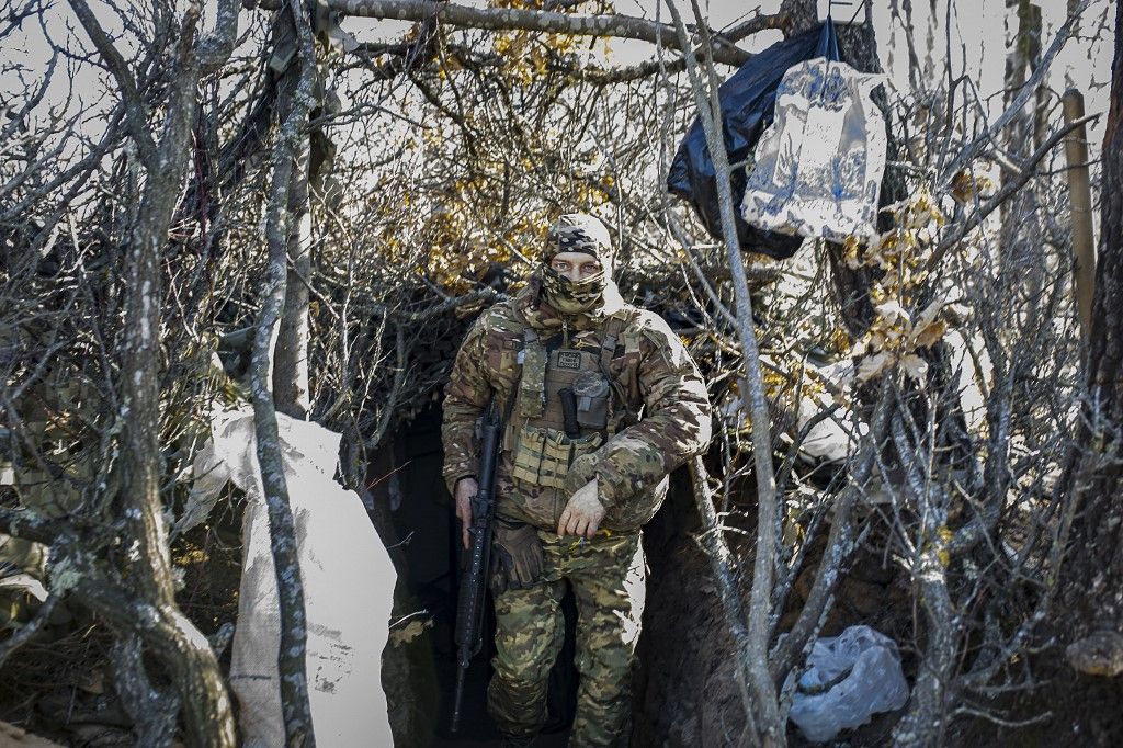 Military mobility of Ukrainian soldiers on Kherson frontlline