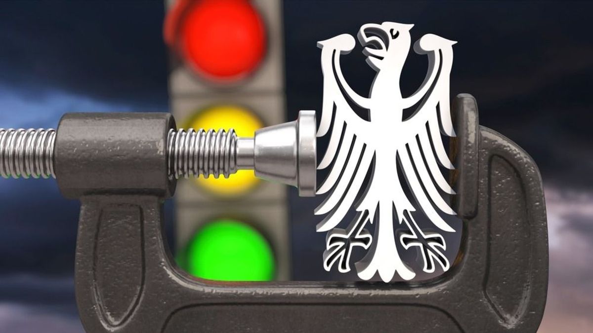 Tragikus a német ipari termelés - nem csoda, hogy a magyar is az