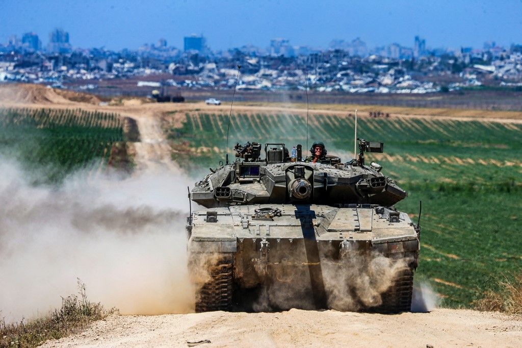 Israeli Raid North of Gaza May 16
Gáza
tank
Rafah
