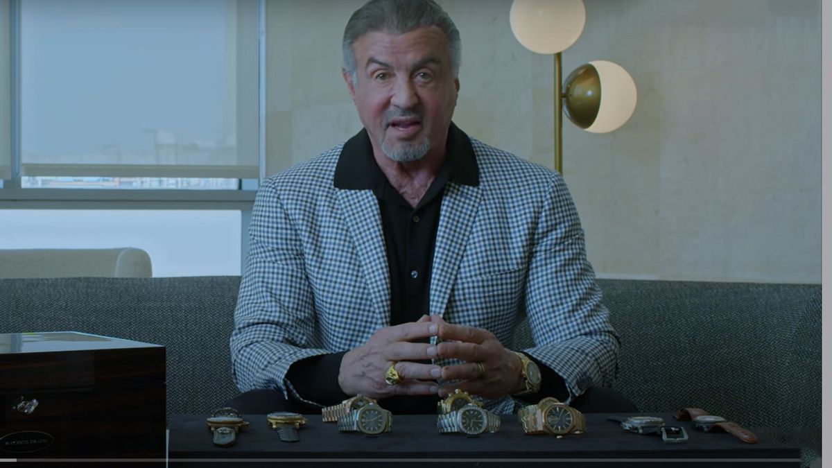 Eladja sosem hordott, milliárdos óráját Sylvester Stallone