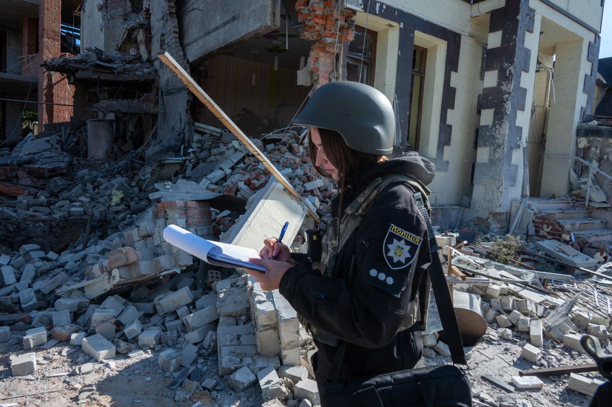 Russian attack on Ukraine's Kharkiv
orosz