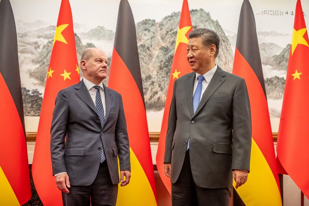 Chancellor Scholz in China