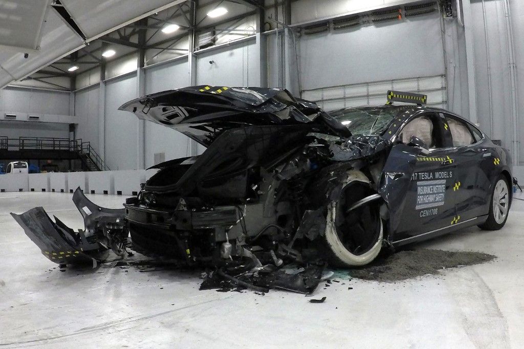 Tesla Crash test dummies sacrifice lives for car safety