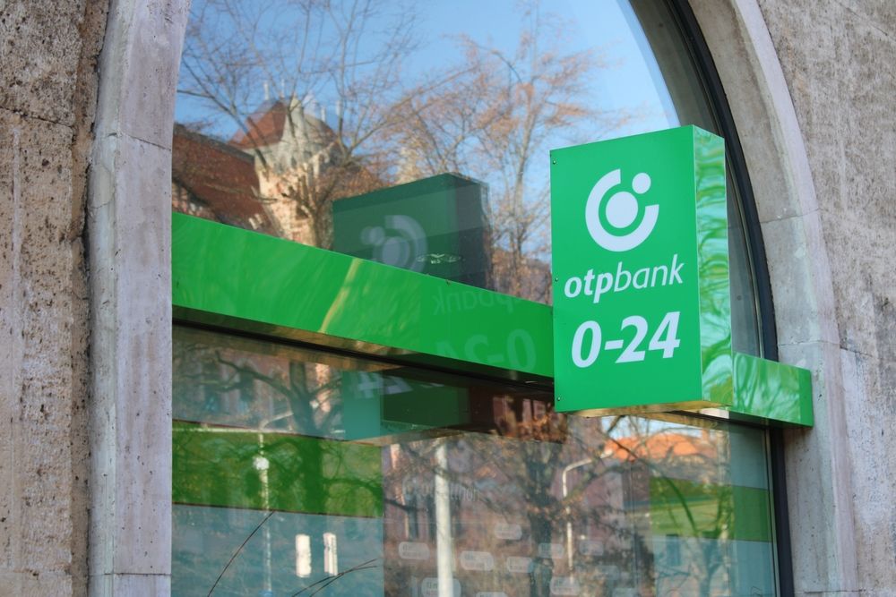 Debrecen,,Hungary,-,22.,January,2023:,Otp,Bank,Office,Front. OTP