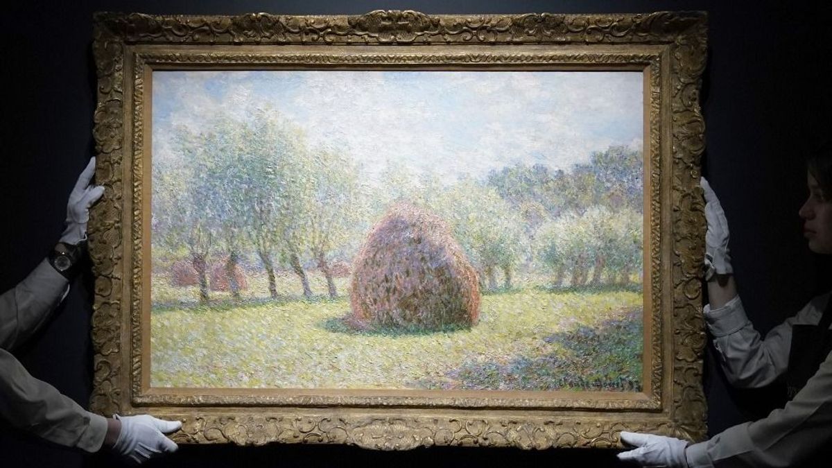 Híres Monet-festmény került kalapács alá New Yorkban