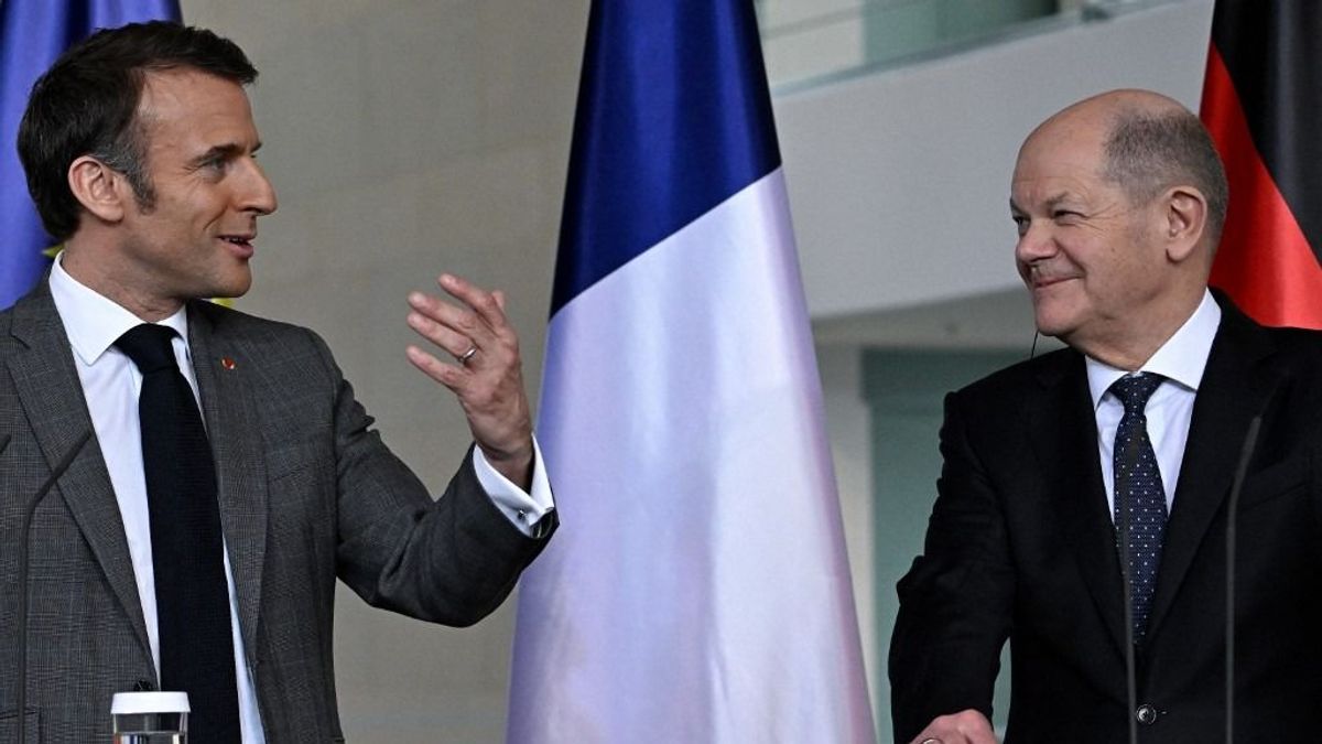 Scholz és Macron - Európa béna kacsái