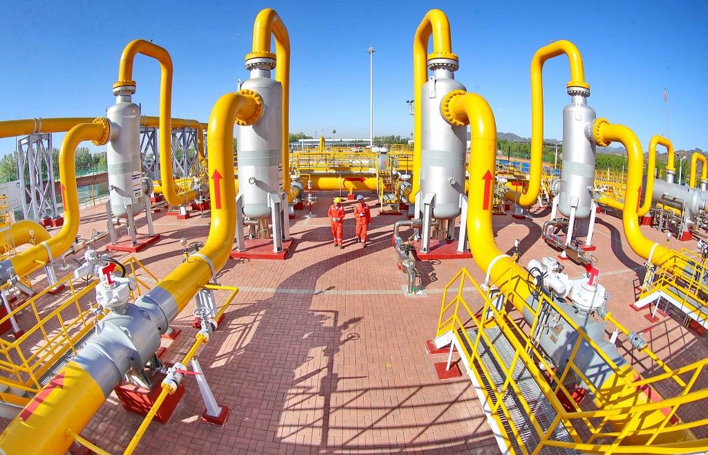 China-russia Natural Gas Pipeline Inspection, gáz, ttf, európai gáz, 