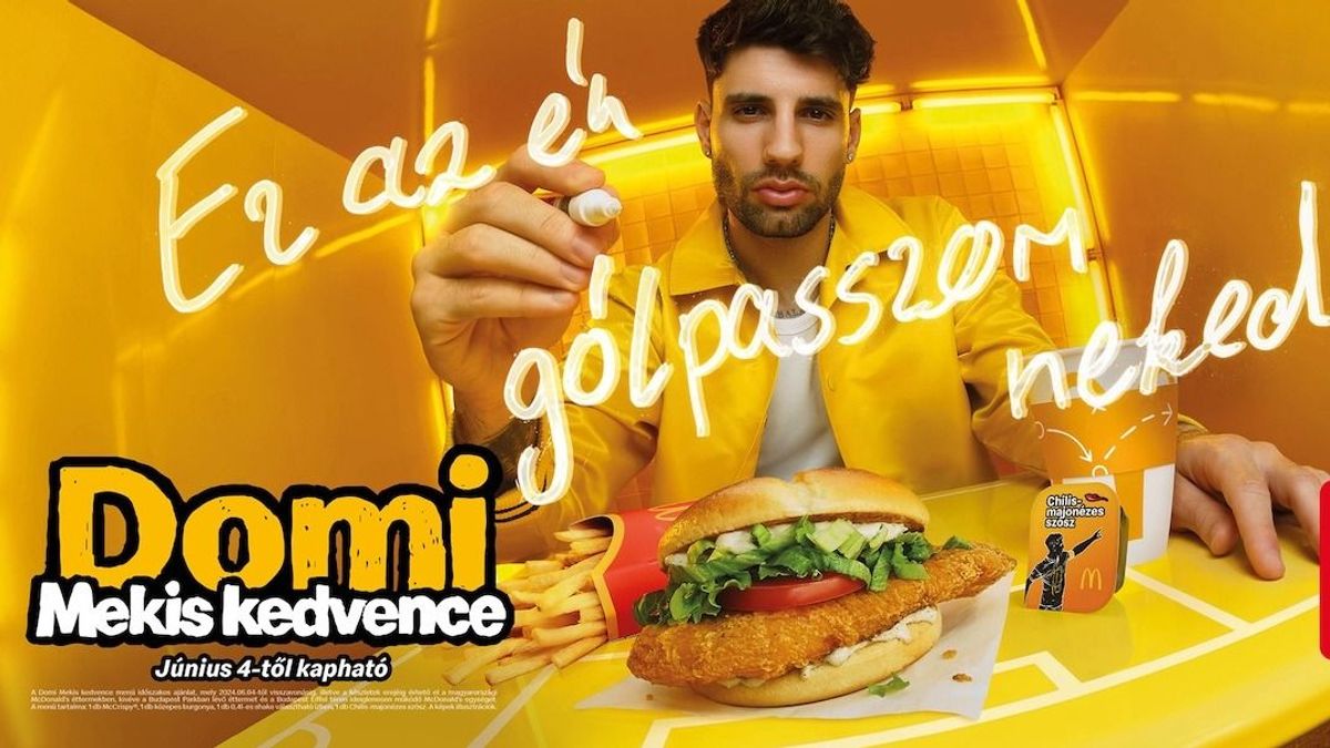 Szoboszlai Dominik és a McDonald’s: kiderült, mi Domi Mekis kedvence