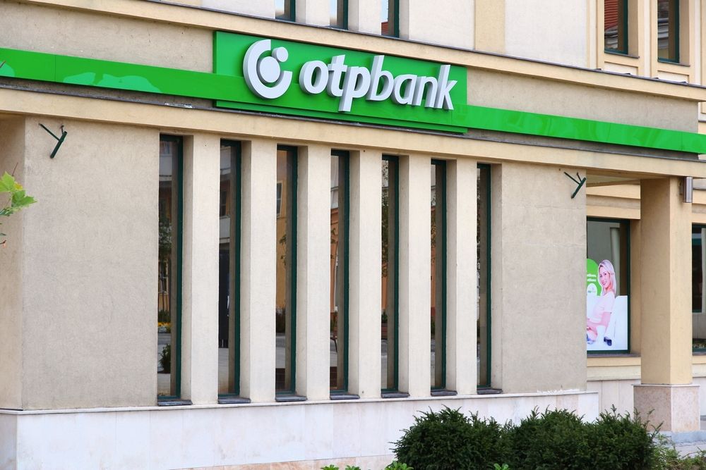 Keszthely,,Hungary,-,August,11,,2012:,Otp,Bank,Branch,In