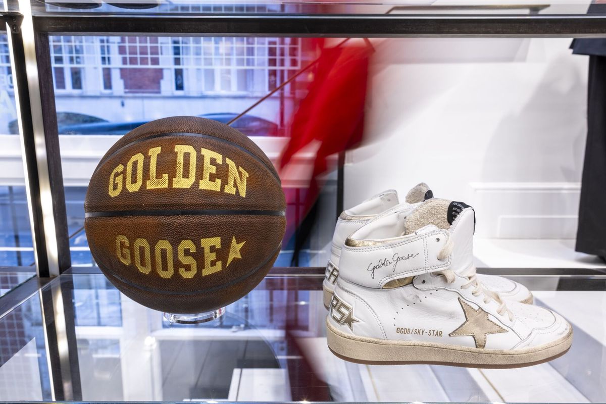 Inside A Golden Goose SpA Luxury Sneaker Boutique Ahead Of Potential IPO, luxus cipőmárka