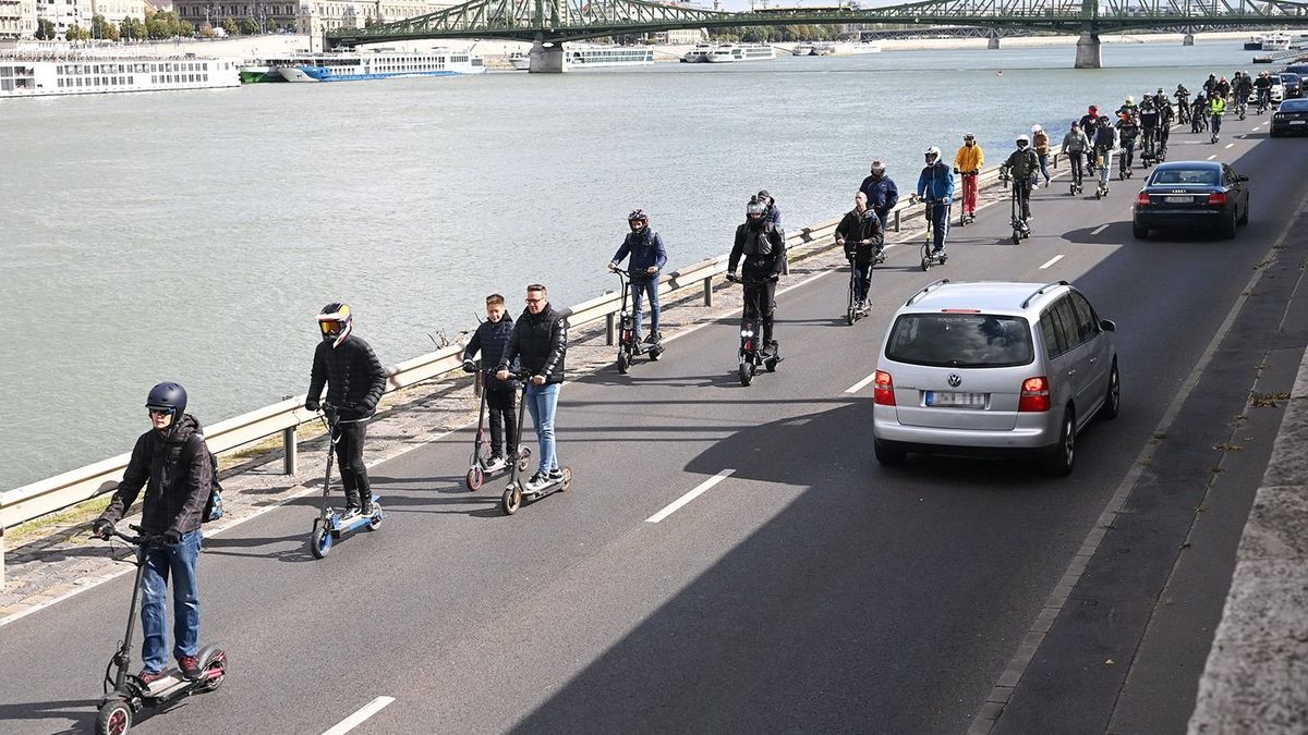 Retteghetnek a rolleresek: új jármű-kategóriákat vezet be a rendőrség