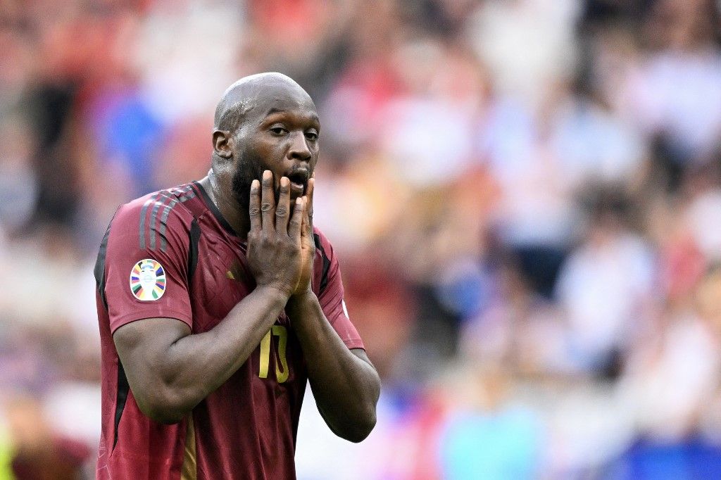 Football: UEFA Euro 2024 - 1st round day 1: Group E Belgium v Slovakia
Lukaku
kezezés
gól
Belgium