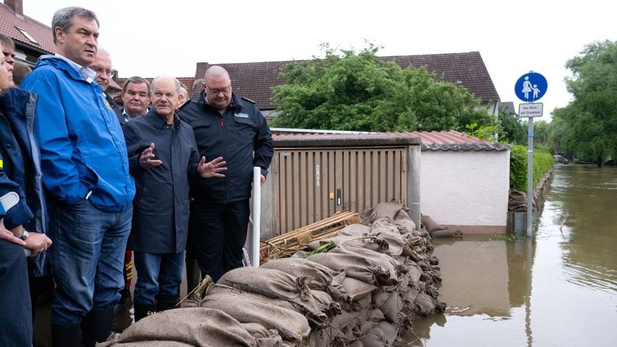 Újabb halálos áldozatai vannak a németországi viharoknak, a kancellár is a helyszínre ment