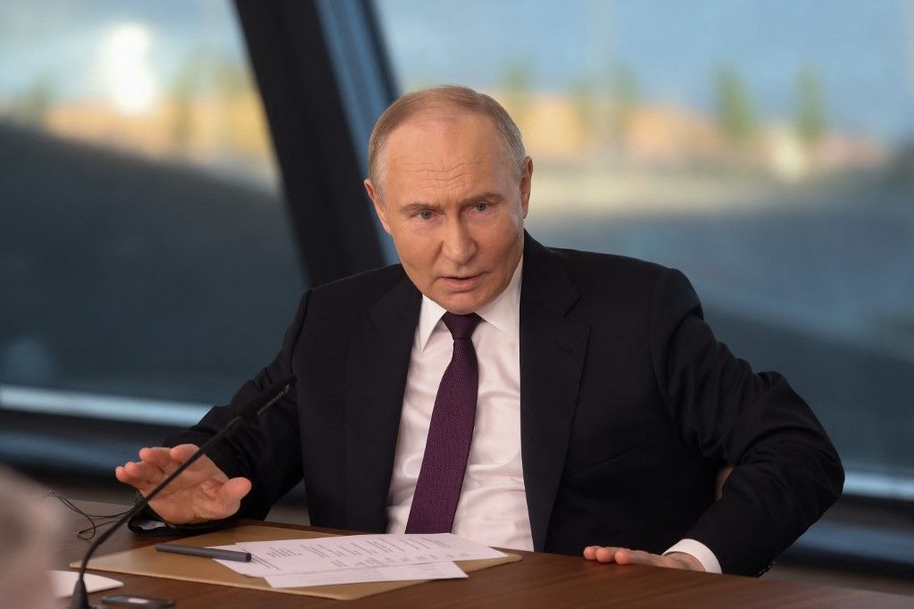 Putin says Israeli actions in Gaza 'total destruction of civilian population', Vlagyimir Putyin
