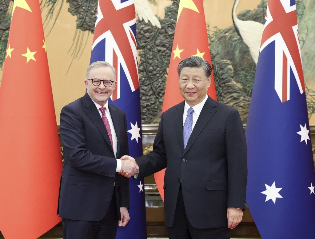 CHINA-BEIJING-XI JINPING-AUSTRALIA-PM-MEETING (CN)