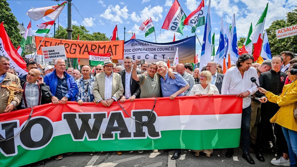 Békemenet 2024: Orbán Viktor szerint békepárti politikusokat kell Brüsszelbe küldeni