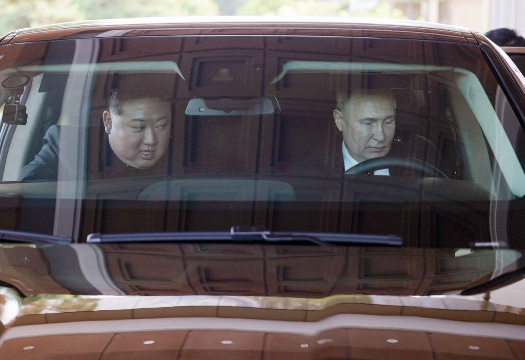 Russian President Vladimir Putin visits, Putyin, Kim Dzsongun