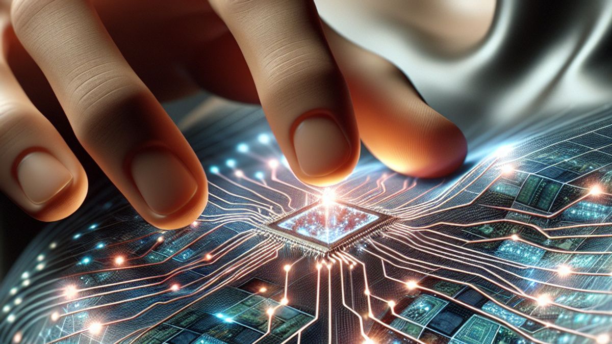 Elektronikus bőr készül robotok számára
