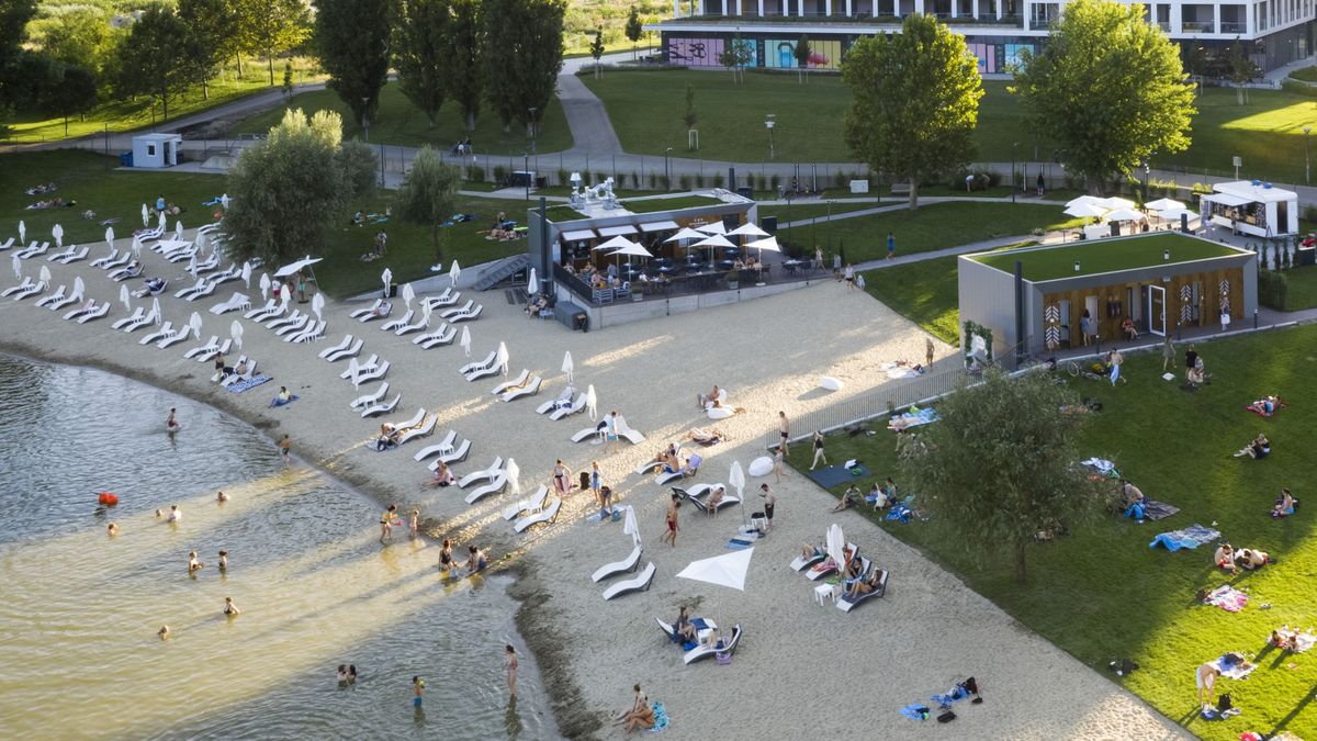 Nem marad strand nélkül a Lágymányosi-öböl, hamarosan nyit a Flava Beach