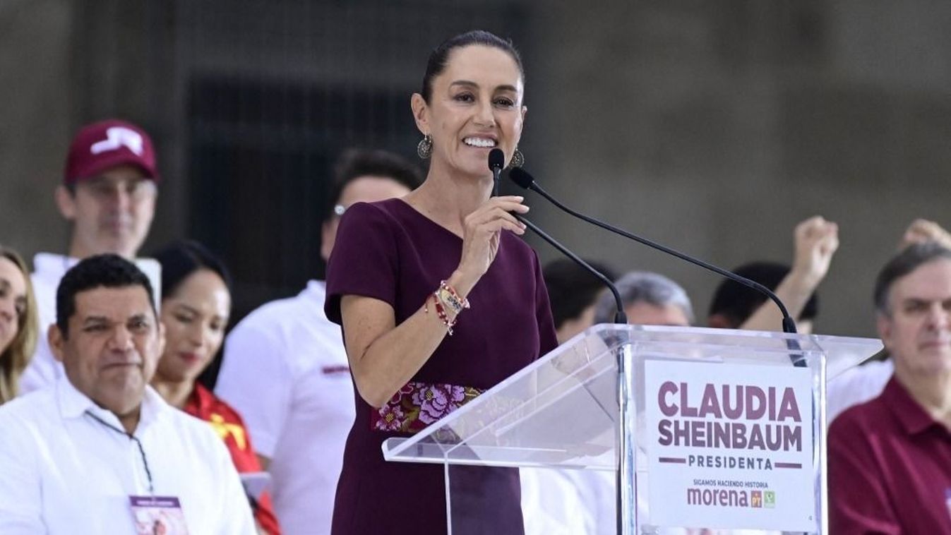 Claudia Sheinbaum Closing Campaign
Claudia Sheinbaum Pardo lesz Mexikó első női és sorban a 66. elnöke.