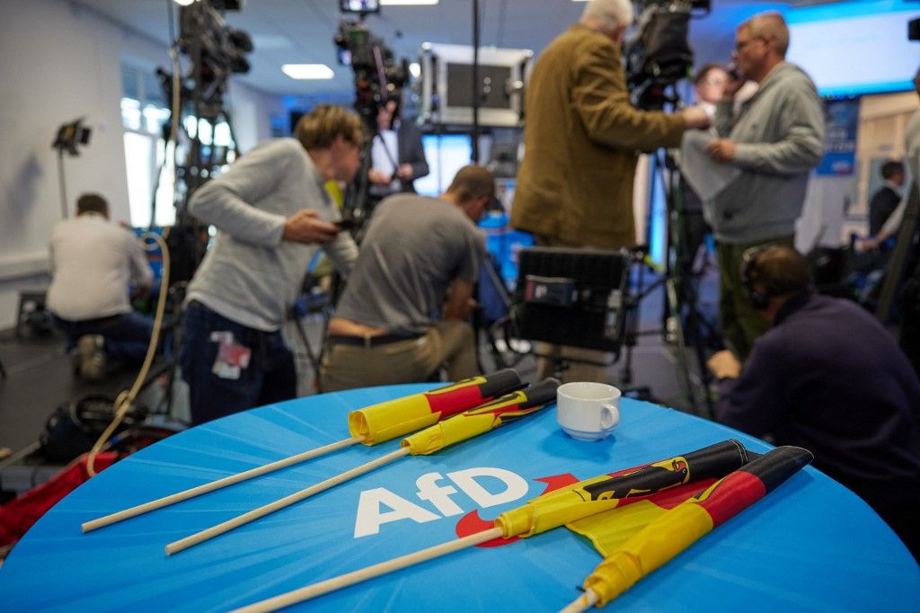 European elections - AfD election party